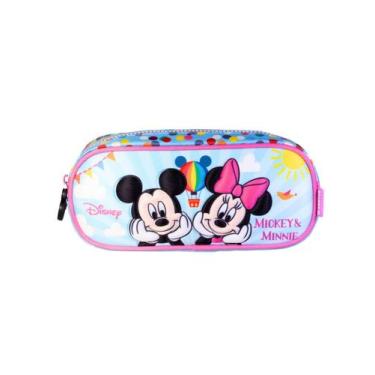 Imagem de Estojo Escolar Penal Minnie E Mickey Disney 14846 - Xeryus