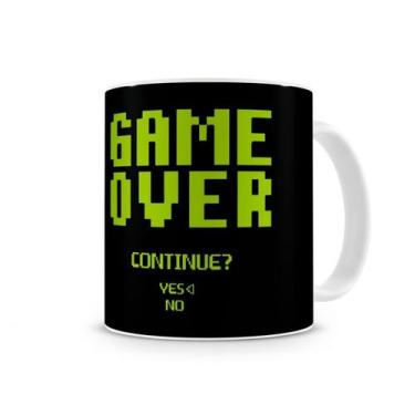Imagem de Caneca Game Over Continue - Starnerd