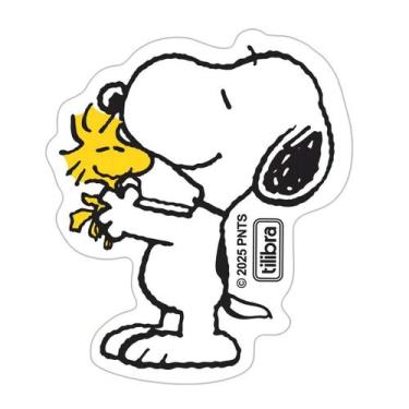 Imagem de Borracha Goma Snoopy Formato Cachorrinho Fofo Macia Tilibra