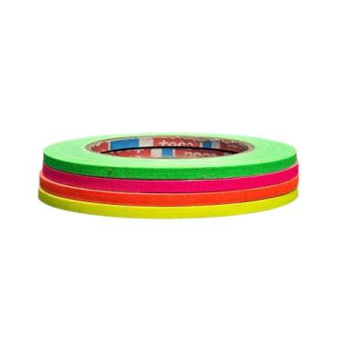 Imagem de KIT 4 rls Fita Tecido Gaffer Tape Tesa 05mmX25m Fluorescente - tesa
