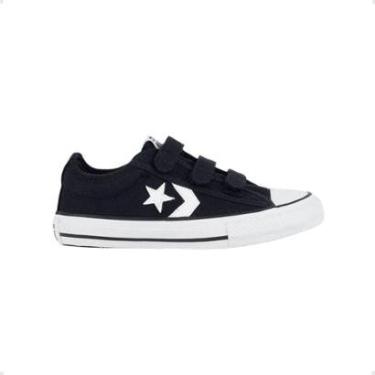 Imagem de Tênis Casual Infantil Converse Star Player 76 3v Preto-Masculino