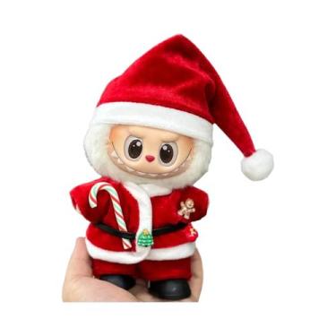 Imagem de Conjunto De Natal Labubu Com Roupa Vermelha Para Bonecas V1 V2 V3 - Pr