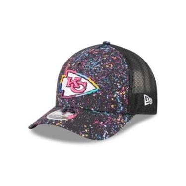 Imagem de BONE NEW ERA 9FORTY M-CROWN A-FRAME KANSAS CITY CHIEFS NFL PRETO-Masculino
