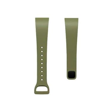 Imagem de Bracelete de silicone para pulseira inteligente mi band 4c verde - XIA