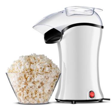 Imagem de Pipoqueira Popflix Mondial Branco 1200W PP 04, 220V