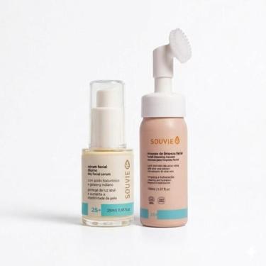 Imagem de Kit Mousse Facial Limpeza + Sérum Hidratante 25+ Souvie