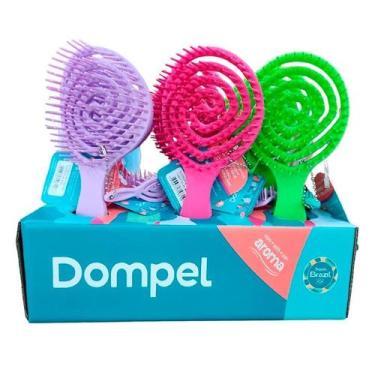 Imagem de Escova Dompel Pirulito 4018 Display Color 9 Un