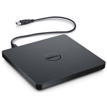 Imagem de Gravador de DVD RW Dell Slim Externo – Preto