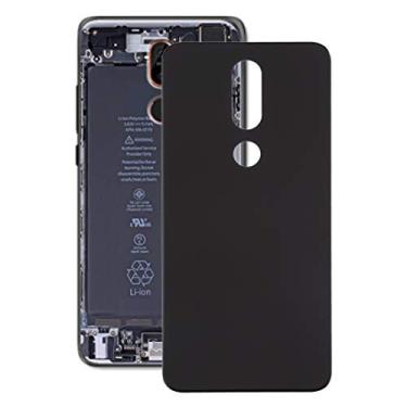 Imagem de Battery Back Cover for Nokia 7.1 / TA-1100 TA-1096 TA-1095 TA-1085 TA-1097(Black)