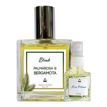Imagem de Perfume Palmarosa & Bergamota 100ml Masculino - Blend de Óleo Essencial Natural + Perfume de presente