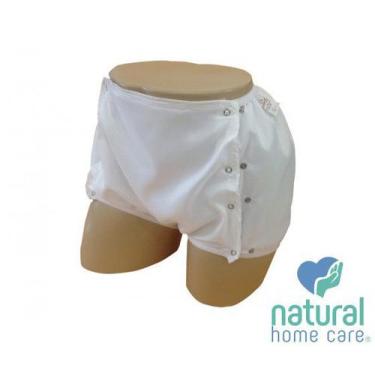 Imagem de Calça Plástica Com Botão Branca Natural Home Care