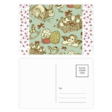 Imagem de Festival de religião de páscoa, cavalo colorido, flor de Natal, celebração, cartão postal de bênção