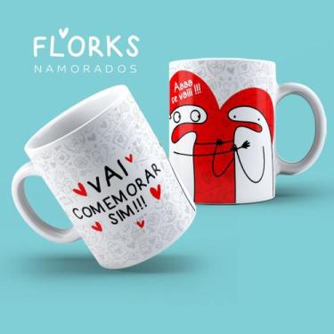 Imagem de Caneca Personalizada - Flork Casais E Namorados! (Divertidas!) Mod.16