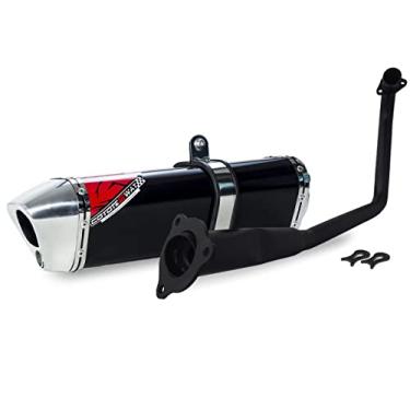 Imagem de Escape/Ponteira Coyote TRS 2 Way Alumínio - Fazer 250 ano 2016/2017 - Preto/Black