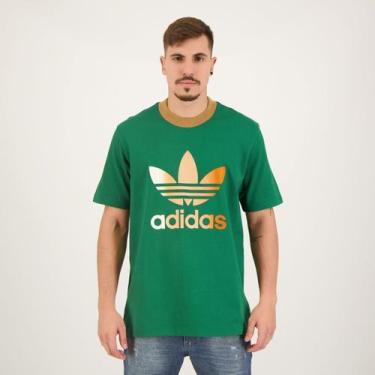 Imagem de Camiseta Adidas Trefoil Tee Verde