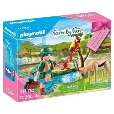 Imagem de Playmobil Gift Set Zoológico Com Bonecos E Animais - 2526 - Sunny