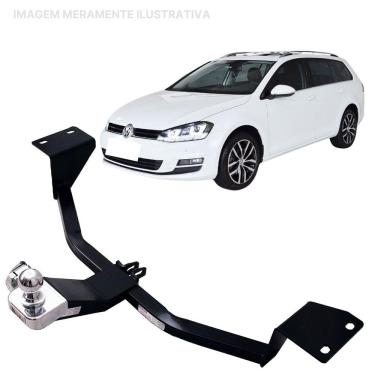 Imagem de Engate Reboque Rabicho Fixo Golf Variant 2015 a 2018 450Kg