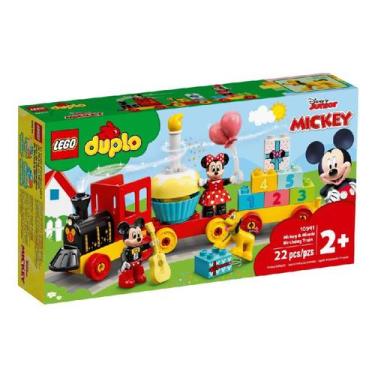 Imagem de Lego Duplo O Trem De Aniversário Do Mickey E Minnie 10941