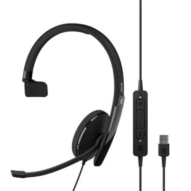 Imagem de EPOS | Sennheiser Adapt 130T USB Ii (1000899) Fone De Ouvido Com Fio, Face Única Com Conectividade USB, Equipes Ms Certificadas E Uc Otimizadas Som Superior Conforto Aprimorado Controle De Chamada -