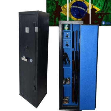 Imagem de Cofre Digital Para Ar Mas Longas 130X30 Cr, Cac, Eb, Sinarm, Linha B