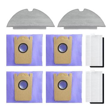 Imagem de Peças de reposição para eufy RoboVac L35 Hybrid / L35 Hybrid+ / LR30 Hybrid+ Robot Vacuum 2 filtros 2 panos de esfregão 4 acessórios para saco de poeira
