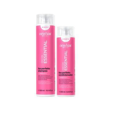 Imagem de Shampoo e Condicionador Liso Perfeito Hidratação - New Hair