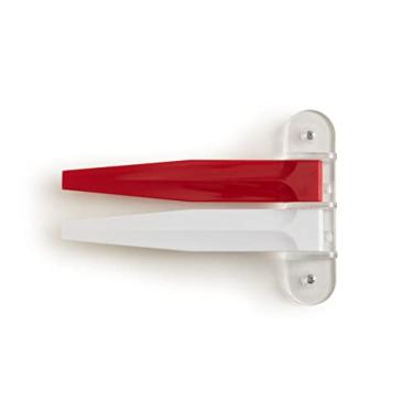 Imagem de Sinais de sala de exames - Kull Industries - Bandeiras médicas de porta vermelha e branca para hospitais, consultórios médicos, clínicas (17 polegadas)