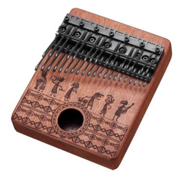 Imagem de Kalimba Piano de polegar 36 teclas, piano de dedo layout de piano de camada dupla 36 dentes profissional Kalimba piano de polegar, instrumento de mogno sólido kalimba (2)