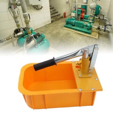 Imagem de Testador de Bomba Hidrostática, Bomba Manual Hidráulica de Teste de Pressão de água, Detector Manual de Vazamento de Tubulação Com Medidor para Sistemas de Encanamento e