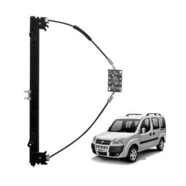 Imagem de Maquina Vidro Manual Fiat Doblo 2013 2014 2015 2016 Direita - Zinni Gu