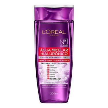 Imagem de Água Micelar L'Oréal Paris Hialurônico, 200ml