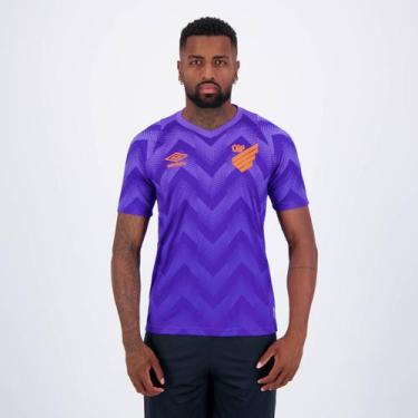 Imagem de Camisa Umbro Athletico Paranaense Goleiro 2024 Roxa, EG