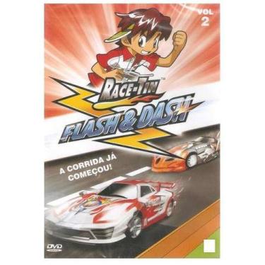Imagem de DVD Race - Tin Flash & Dash - Vol.2 Embalagem de Papel - TOP DISC