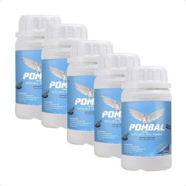 Imagem de 5 Pombal Repelente Para Pombos, Morcegos E Pardal - 250 Ml - Quimiagri