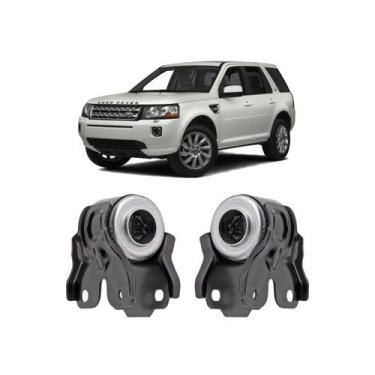 Imagem de Par Coxim Mancal Bandeja Dianteira Freelander 2 2011 2012 13 - QualyKi