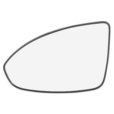 Imagem de X AUTOHAUX Substituição de vidro do espelho retrovisor do carro com placa de apoio aquecida lado esquerdo do motorista para Chevrolet Cruze