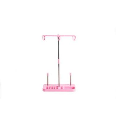 Imagem de Porta Fio 03 Cones para Máquina de Costura Doméstica TS-301/SS Rosa - 