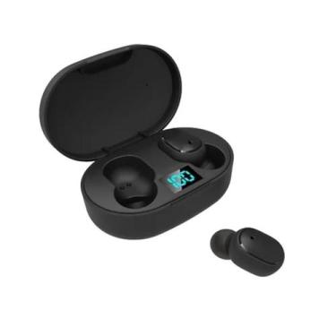Imagem de Fone De Ouvido Sem Fio in-ear T07 Display Led Preto - DACAR