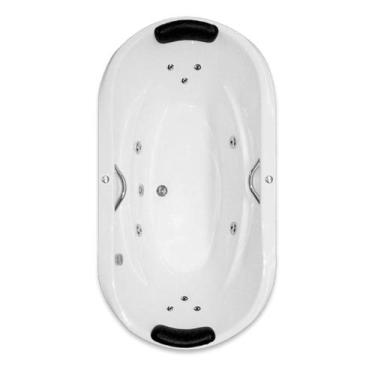 Imagem de Banheira Dupla Atenas COMPLETA com hidro em acrílico - Só Banheiras, 1