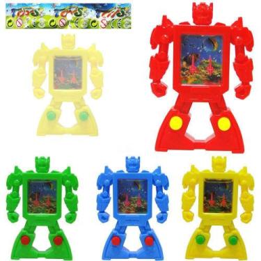 Imagem de aquaplay / jogo de argola robo colors 13X9cm na solapa - VIPIMPORT