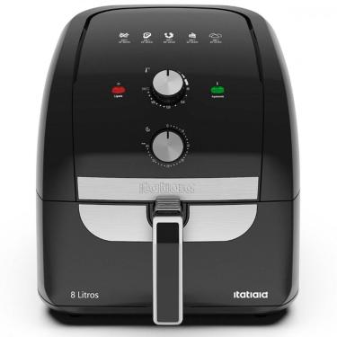 Imagem de Fritadeira Elétrica Air Fryer Sem ??leo 8L Itatiaia Preto 1900W 127V