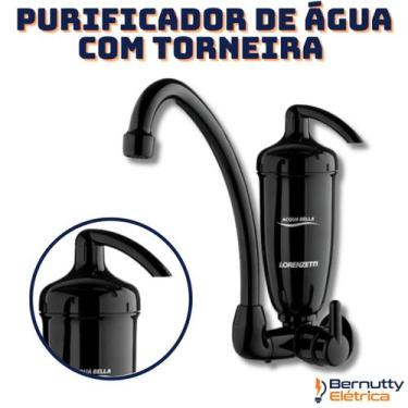 Imagem de Purificador De Água Com Torneira Acqua Bella Preto - Bernutty