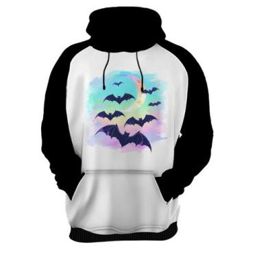 Imagem de Blusa com capuz Morcegos Fofos Coloridos - A Fabriqueta, GG
