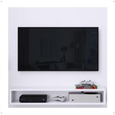 Imagem de Painel para tv 32 Polegadas Com Nicho Start - T.L Moveis , BRANCO