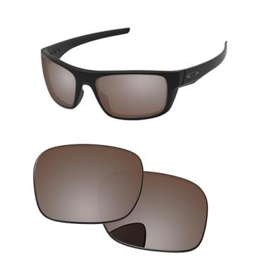 Imagem de PapaViva Lentes de reposição para óculos de sol Oakley Drop Point OO9367 Pro+ Bronze vívido polarizado