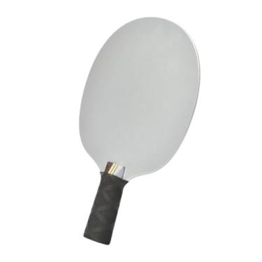 Imagem de kowaku Lâmina de raquete de tênis de mesa, placa inferior de ferro, cabo de madeira, confortável, emocionante, placa de pingue-pongue, lâmina para raquete de, Prancha Reta