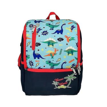 Imagem de Arneses de segurança para bebês trelas cinto de rédeas anti? mochila infantil perdida mochila infantil pré-escolar mochila de jardim de infância azul