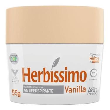 Imagem de Kit c/ 6 Desodorante Em Creme Herbissimo Vanilla 55g - Herbíssimo