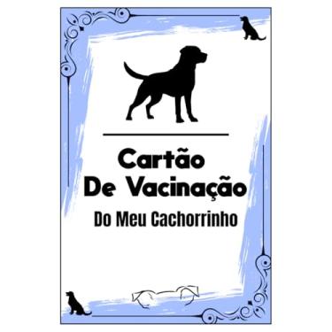 Imagem de Caderneta Cartão de Vacinação para Cachorro Personalizado, Modelo Compacto, Controle de Banho e Cuidados, Multicolorido