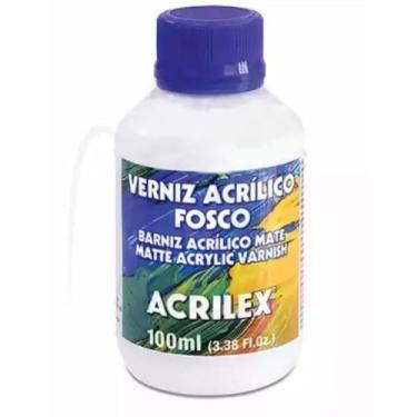 Imagem de Verniz Acrílico Fosco Incolor p/Madeira Artes 100ml Acrilex
